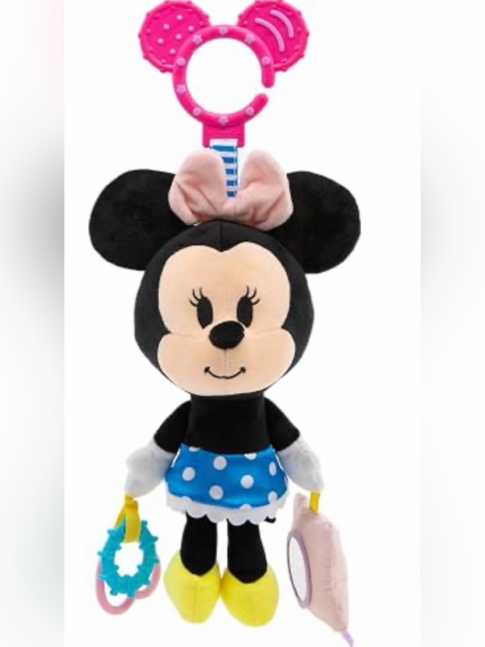 Disney Minnie Mouse Plush Clip-On Vintage Toy